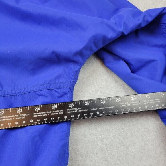 Vintage LL Bean Jacket Mens XL Blue Hooded Pullover Fleece Lined Made USA 90s - Picture 5 of 14